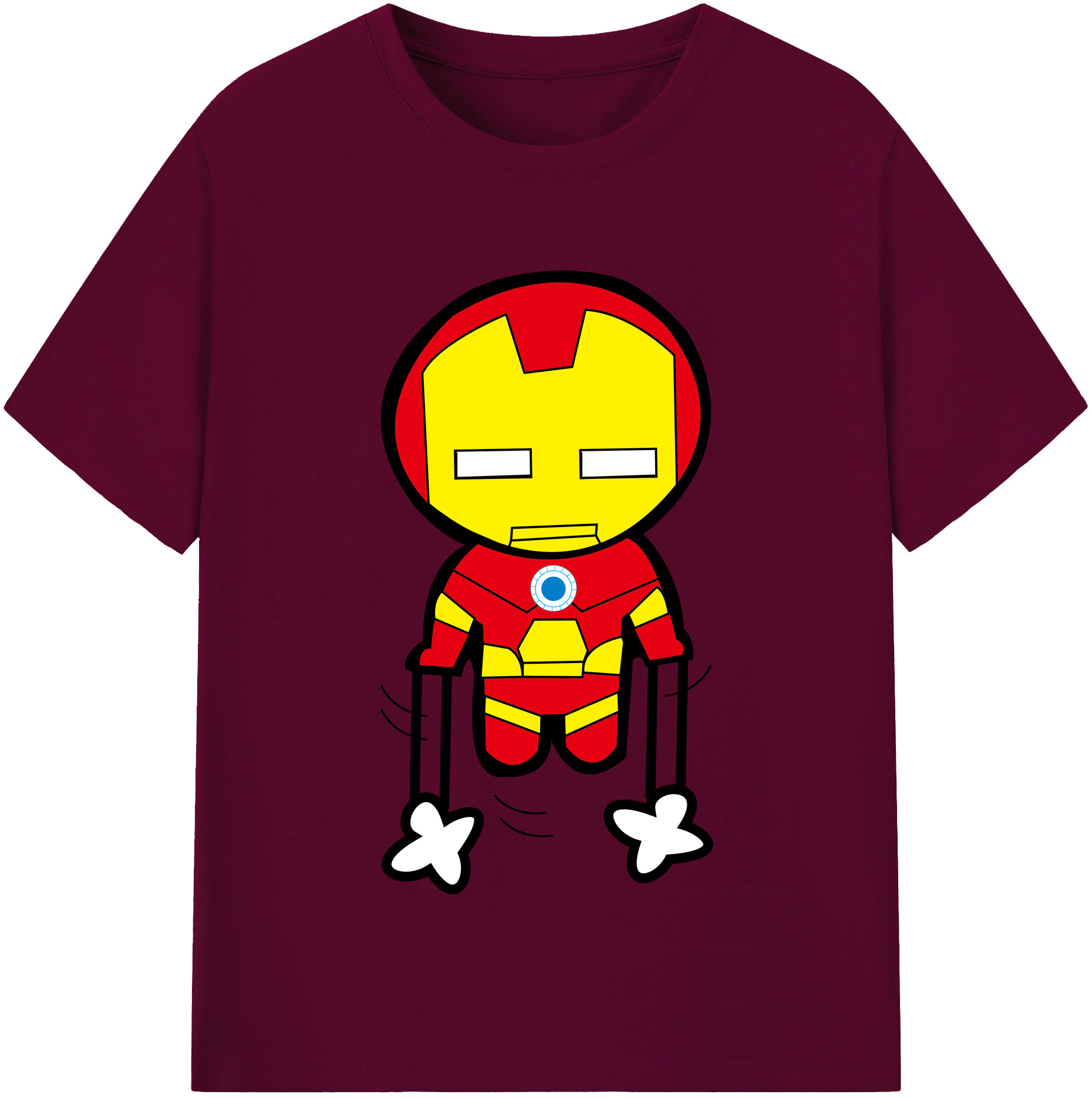 （画像用） アベンジャーズ The Avengers レディースカジュアルプリントTシャツ（綿100％）